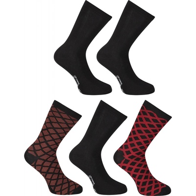 Lee Cooper 5PACK ponožky vysoké viacfarebné PO41021