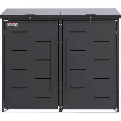 Scorpion elektro s.r.o. Přístřešek na 2 popelnice D11GG2Z antracit