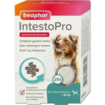 Beaphar IntestoPro pro psy nad 20 kg a kočky 20 tablet