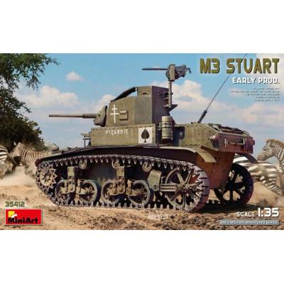 MiniArt M3 Stuart Early Production 1:35