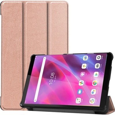 Vsechnonamobil LEATHER Zaklápěcí obal Lenovo Tab M8 TB-8505F M8 3. generace 36204 růžovozlatý