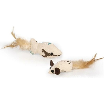 Natural Only CATNIP myš 7 cm a ryba 9 cm