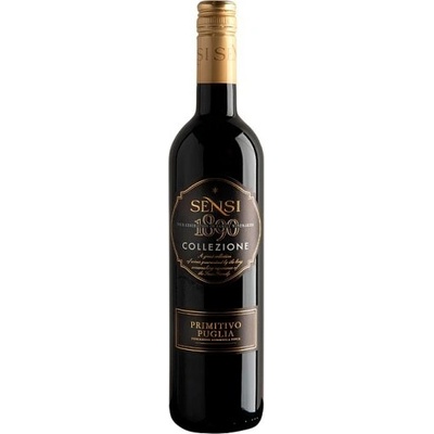 SENSI COLLEZIONE Primitivo IGP Puglia 14% 0,75 l (holá láhev)