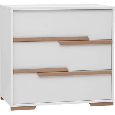 Pinio Бял детски скрин с чекмеджета Snap - Pinio (023-021-210)