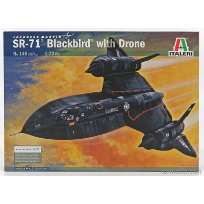 Italeri Lockheed martin Sr 71 Blackbird s dronom 1968 / 1:72