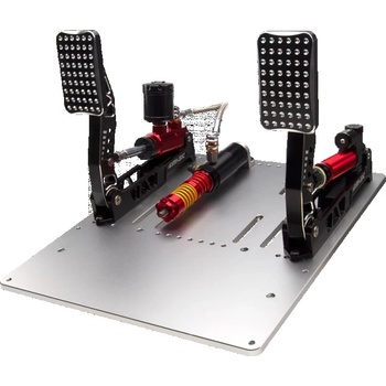 Simagic Crimson Edition Hydraulic Dual-pedal (P2000-S100RF)