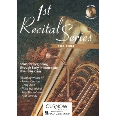 1st RECITAL SERIES + CD/tuba sólový zošit