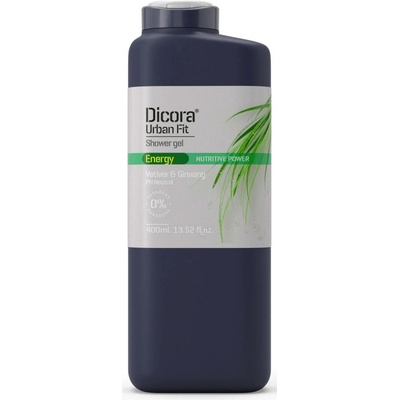 Dicora Urban Fit Energy Vetiver & Ginseng sprchový gel 400 ml