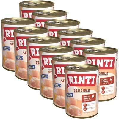 Rinti Adult Sensible kura & mrkva 12 x 400 g