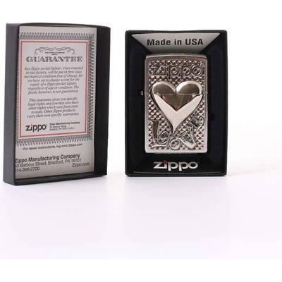 ZIPPO str.cr. Plakette cLove Heartc 2003250