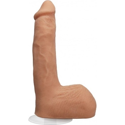 Doc Johnson Seth Gamble ULTRASKYN telové dildo s Vac-U-Lock prísavkou 20 x 4–4,2 cm