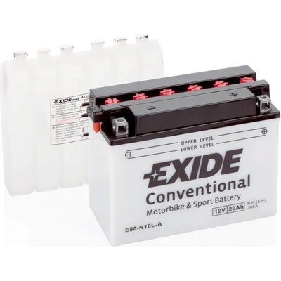 Exide Conventional 20Ah 260A right+ Y50-N18L-A