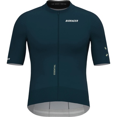 Bioracer Мъжка фланелка с къс ръкав за колоездене Bioracer Epic Jersey Cycling jersey - Graphite Blue - размер XXL (056-4260-0215)
