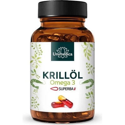Unimedica Krilový olej Superba2 1000 mg, 120 kapsúl
