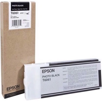 Epsonblaek Epson Photo Black 220 ml касета с мастило T6061 - Epson Pro 4800/4880 (C13T606100)