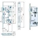 Hobes K 135 WC 72/80 mm PL