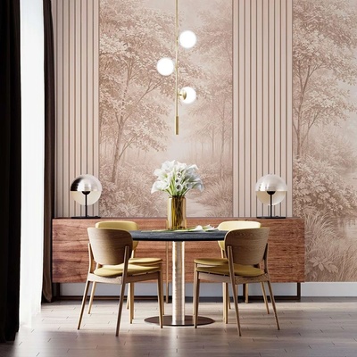 Art Gift Decor Фототапет с класически пейзаж и декоративни панели