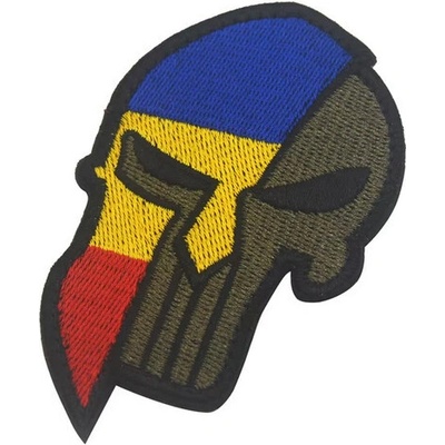 WARAGOD Vyšívaná nášivka Punisher, Rumunsko