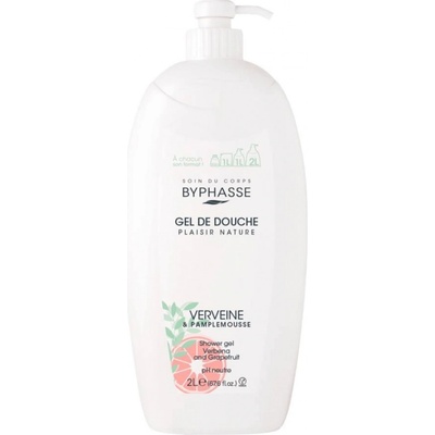 Byphasse Sprchový gel verbena a grapefruit 2000 ml