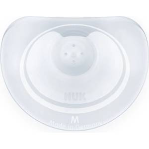 Nuk Nipple Shields силиконови зърна размер М 2 бр