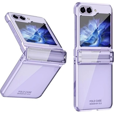GKK Калъф с Предпазител за Samsung Galaxy Z Flip 5, GKK Frame Hinge Case, Лилав (5906601478835)