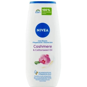 Nivea Cashmere & Cotton Seed Oil sprchový gél 250 ml