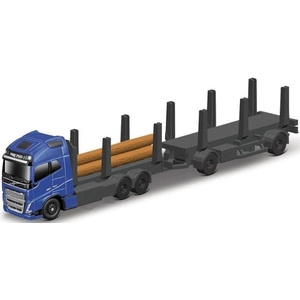 Maisto - Мини работни машини, Ремарке Volvo FH16 за дърводобив (11682V)