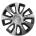 Versaco Тасове за джанти 17'' Versaco Stratos Silver / Black