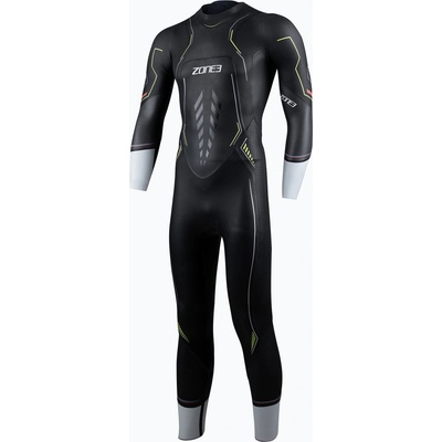 ZONE3 Мъжки костюм за триатлон ZONE3 Aspire black/chalk