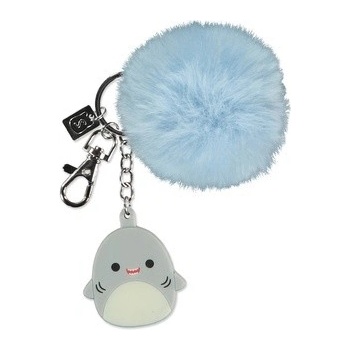 Prívesok na kľúče Squishmallows Gordon Rubber Keychain Grey