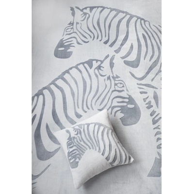 SCANquilt pléd Comfort Melange zebra šedá střední 150x200