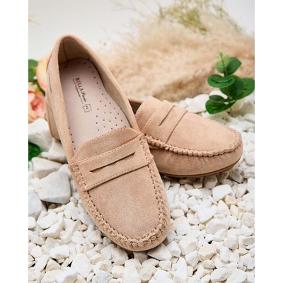 Resti Women's moccasins Nicotta krémová