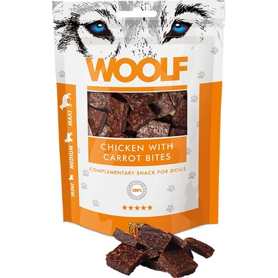 Woolf chicken with carrot bites 100 g