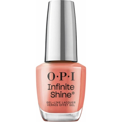 OPI Infinite Shine Silk lak na nechty s gélovým efektom Megawatt Hot 15 ml