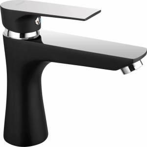 FERRO Смесител за умивалник Ferro Square черен (BAQ2BLC)