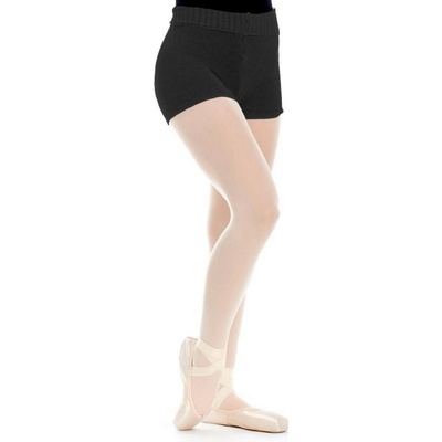 Intermezzo Pletené kraťasky dámske vyhrňovací lem 5053 čierna