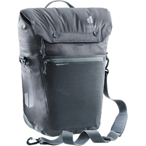 Deuter Велосипедна дисага Deuter Mainhattan 17+10 Pannier - Graphite / Shale - размер 17+10 l (510-3391-0211)
