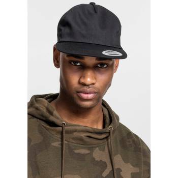 Urban Classics Шапка с козирка в черно Unstructured 5-Panel Snapback UB-6502-00007 - Черен, размер one size