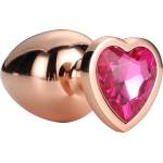 DreamToys Gleaming Love Plug Rose Gold Medium