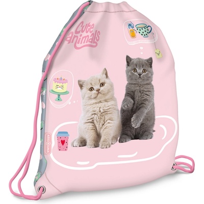 Ars Una sáček na přezůvky Cute Animals tea party