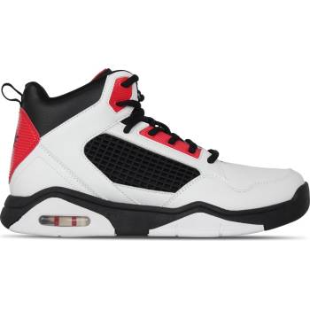Rise Мъжки баскетболни кецове Rise Reverse Basketball Trainers Mens - White/Black/Red