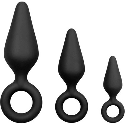 Easytoys Anal Collection Buttplugs With Pull Ring Set