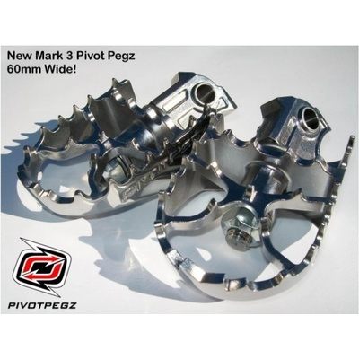 Stupačky Pivot Pegz WIDE MK3 pro BMW R1200 GS/A LC, R1250 GS/A, BMW F750 / 850 GS/A