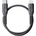 Uniq Flex USB-C to Lightning Cable PD 18W - USB-C към Lightning кабел за Apple устройства с Lightning порт (30 см) (сив)