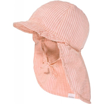 Detská šiltovka Maximo Mini Cap With Visor Stripes candy peach streifen