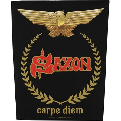 nášivka velká SAXON - CARPE DIEM - RAZAMATAZ - BP1213