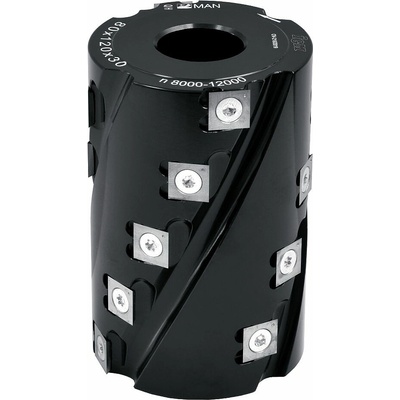 IGM F606 Srovnávací a hoblovací fréza MAN - D80x120 d30 Z18 ALU