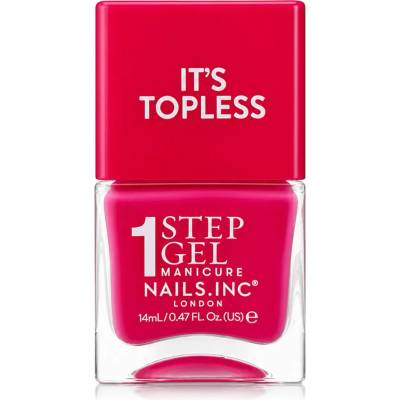 Nails Inc. Nails Inc. It’s Topless 1 Step Gel Nail Polish 14 ml нюанс Olivia