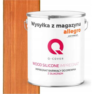 IMPREGNACE NA DŘEVO S BARVOU A SILIKONEM 2v1 TEAK MATNÝ 5L