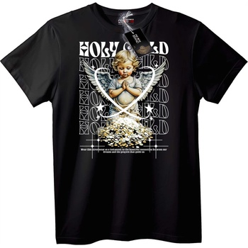 NOONEBRAND Тениска Свят Ангел - M, White